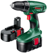 BOSCH 0.603.955.321 Аккум дрель PSR 18 (18В, 2акк*1,5Ач NiCd, 30Нм, подсветка, ЗУ-3часа,1,7кг, кейс)