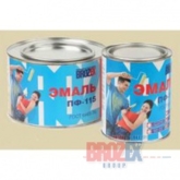 Эмаль BROZEX  ПФ-115 серая 1,9 кг (ЛКЗ)