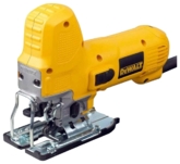 DeWalt Лобзик DW 343 K (550Вт, 650-3100об/мин, ход 20мм,рез 85мм, 2кг, кейс, рег. маятн. ход, 1пилка
