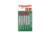 Пилка для лобзика HAMMER 204-117 JG WD-PL T119B (5pcs) мягк.др\пл, 67мм, шаг 1.9-2.3, HCS, 5шт