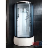 Кабина душ.VERNER Z11 90*90*218см стен бел, под. Бел., мат.стек. ,без панели и без форсунок 3 уп.