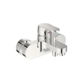 Смеситель д/ванны/душа "ВАН" настенный короткий излив, хром, BA086AA/В0480АА