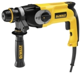 DeWalt Перфоратор D 25123 К (SDS+, 800Вт, 3режима, 0-3.4/2.8Дж, 0-4300уд/мин, 2.6кг, кейс)