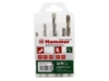   Набор сверел HAMMER 202-906 DR set No6 (5pcs) 5-8mm металл/камень, 5шт.