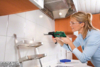 BOSCH 0.603.127.024 Дрель ударная PSB 570 RE (570Вт, БЗП-10мм, 1,6кг, кейс) + 4 универс сверла