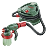 BOSCH 0.603.207.200 Краскопульт PFS 5000 E (1200Вт, бак 1л/2шт, шланг 4м, 3насадки, компрессор, 4,8)