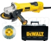 DeWalt УШМ D 28136 (1500Вт, 125мм, 2800-10000об/мин, 2.6кг, коробка, антивибр. рукоятка, плавн пуск)