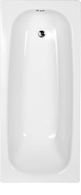 Ванна стальная 170*70*40см с полимер. покрыт + ножки