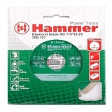Диск алм. HAMMER 206-101 DB SG 115*22 сегментный