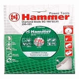 Диск алм. HAMMER 206-103 DB SG 150*22 сегментный