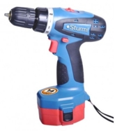 STURM Дрель аккумуляторная CD-3014 М (14,4В, 2акк*1,3Ач NiCd, 19Нм, 0-1100об/мин, ЗУ-1ч,1,7кг, кейс)